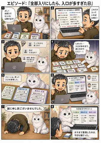 全部入りにしたら、入り口が多すぎた日 thumbnail