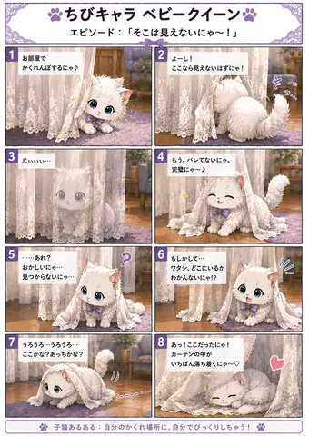 そこはみえないにゃ～ thumbnail