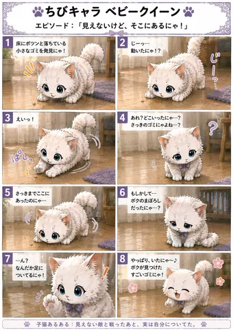 ちび猫の見えないゴミ大作戦 thumbnail