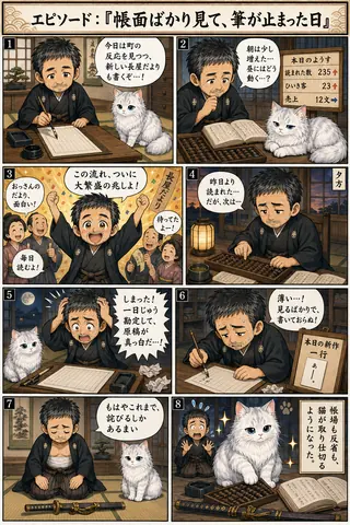 帳面と猫の大騒動 thumbnail
