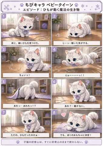 ひもが動く魔法の生き物 thumbnail