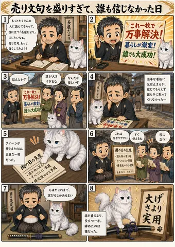 売り上げを盛りすぎて、誰も信じなかった日 thumbnail