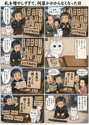 札を増やしすぎて、何屋かわからなくなった日 thumbnail