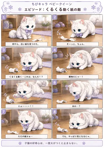 くるくる動く紙の敵 thumbnail