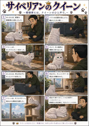 模様替えは、クイーンの一言で。 thumbnail