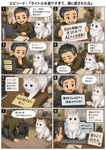 タイトルを盛りすぎて、猫に直された日 thumbnail