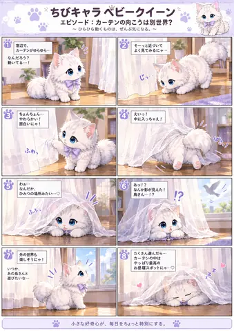 カーテンの向こうは別世界？ thumbnail