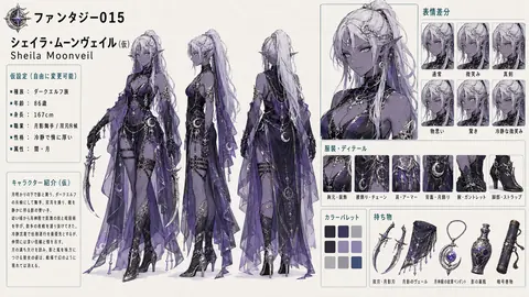 fantasy_015_シェイラ・ムーンヴェイル thumbnail