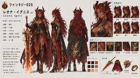 fantasy_025_レオナ・イグニス thumbnail