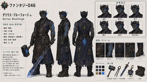 fantasy_046_ダリウス・ブルーフォージ thumbnail