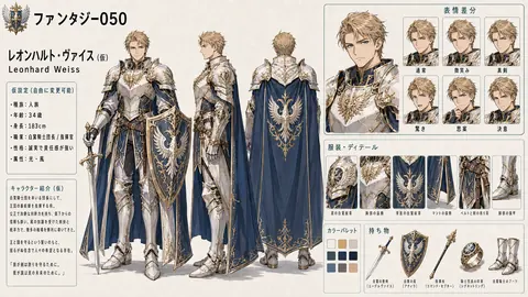 詳細版キャラクターシート
