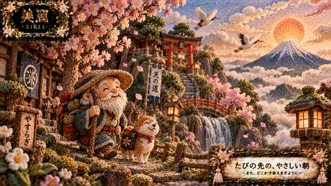 刺繍で彩るやすらぎの旅路 thumbnail