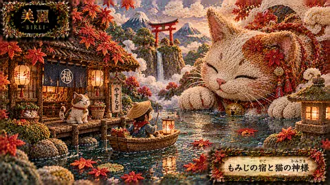もみじ宿と猫の神様 thumbnail