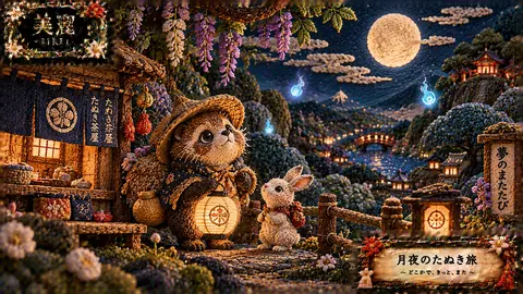 月夜のたぬき旅 thumbnail