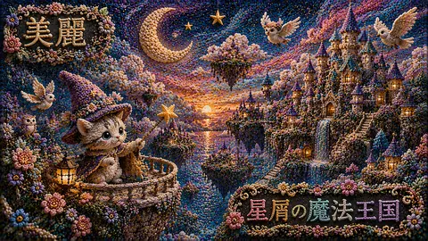 刺繍で描く星屑の魔法王国 thumbnail