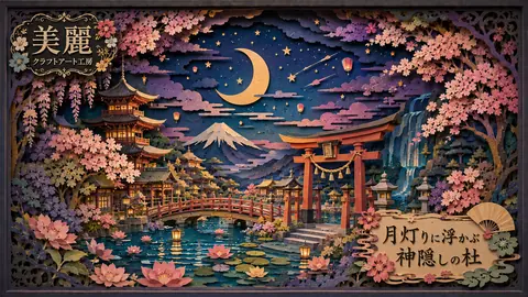 月明かりに浮かぶ神隠しの杜 thumbnail