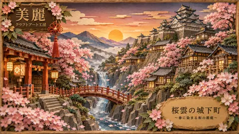桜雲の城下町 thumbnail