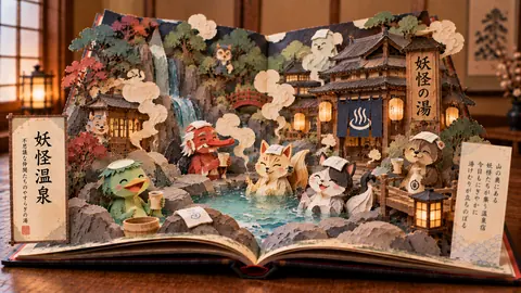 妖怪たちの飛び出す温泉宿 thumbnail