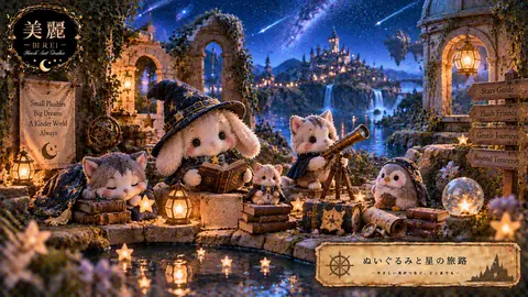 ぬいぐるみと星の旅路 thumbnail