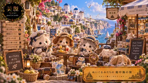ぬいぐるみたちの地中海の旅 thumbnail