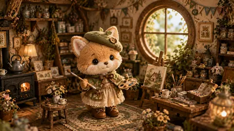 小さな画家の森のアトリエ thumbnail