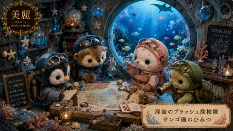 ぬいぐるみ海中観測所の探検隊 thumbnail