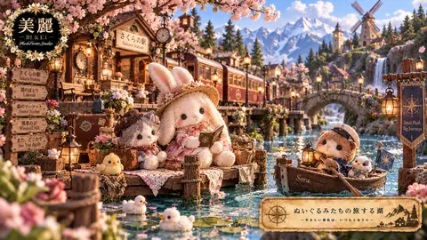 ぬいぐるみたちの旅する湖 thumbnail