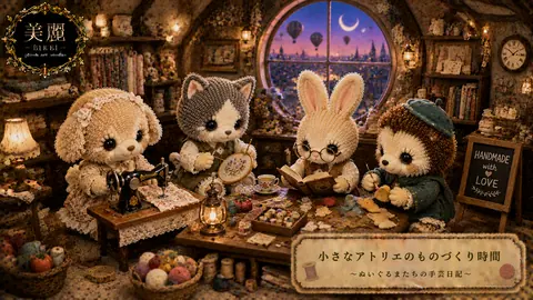 ぬいぐるまたちの小さな手芸工房 thumbnail