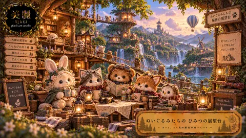 ぬいぐるみたちの秘密の展望台 thumbnail