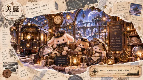 ぬいぐるみたちの星巡り列車 thumbnail