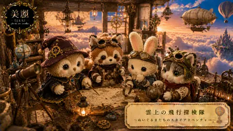 雲上のぬいぐるみ飛行探検隊 thumbnail