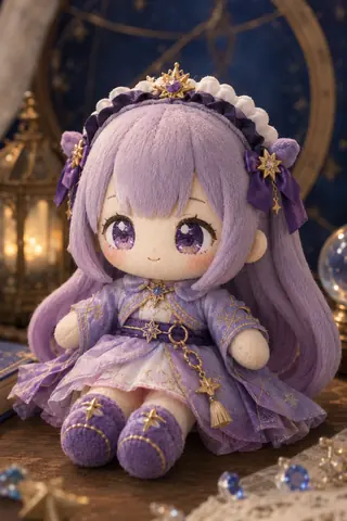 星降る夜のラベンダー妖精 thumbnail