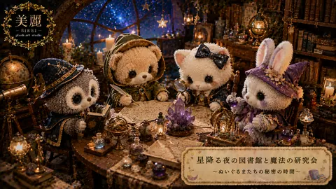 星降る夜のぬいぐるみ魔法図書館 thumbnail
