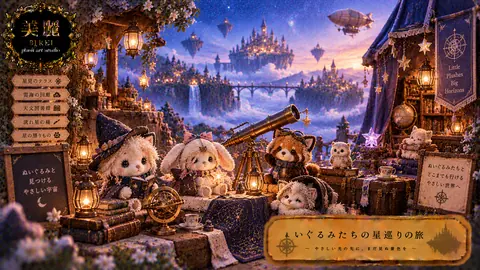 ぬいぐるみたちの星巡りの旅 thumbnail