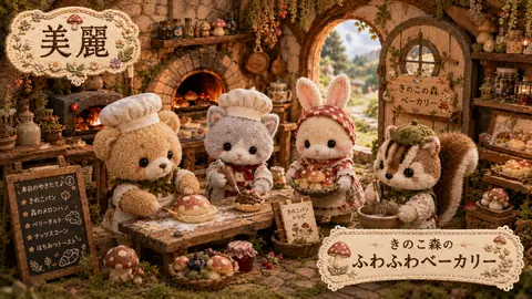 ふわふわきのこ森ベーカリー thumbnail