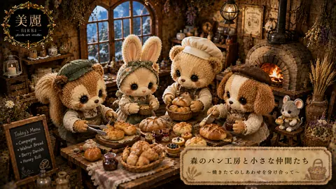 森のパン工房と小さな仲間たち thumbnail