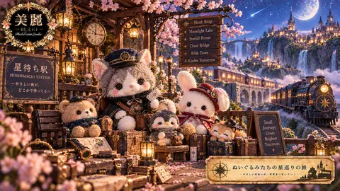 星待ち駅のぬいぐるみ旅 thumbnail