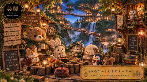 ぬいぐるみたちの森時間 thumbnail
