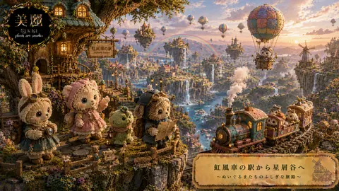ぬいぐるみたちの虹風車駅幻想紀行 thumbnail
