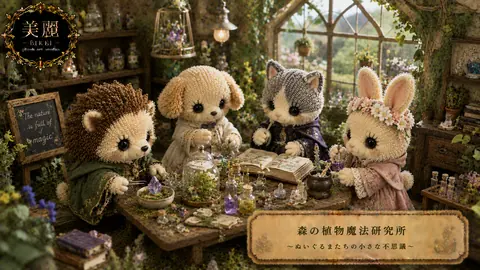 ぬいぐるみたちの森の植物魔法研究所 thumbnail