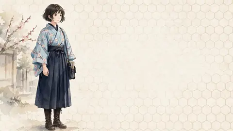 明治大正袴姿009 thumbnail