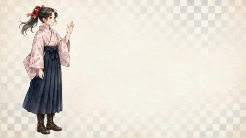 明治大正袴姿010 thumbnail