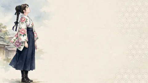 明治大正袴姿012 thumbnail