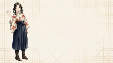 明治大正袴姿018 thumbnail