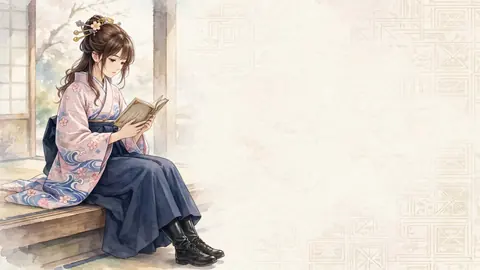 明治大正袴姿019 thumbnail