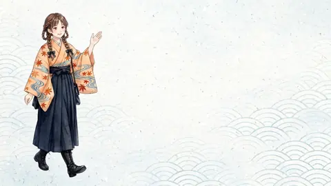 明治大正袴姿022 thumbnail