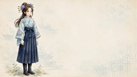 明治大正袴姿023 thumbnail
