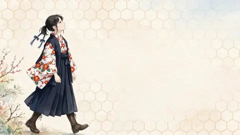 明治大正袴姿025 thumbnail