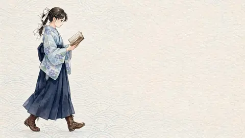 明治大正袴姿026 thumbnail