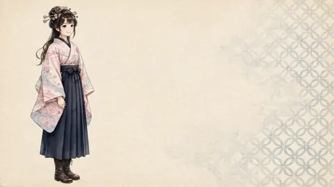 明治大正袴姿038 thumbnail